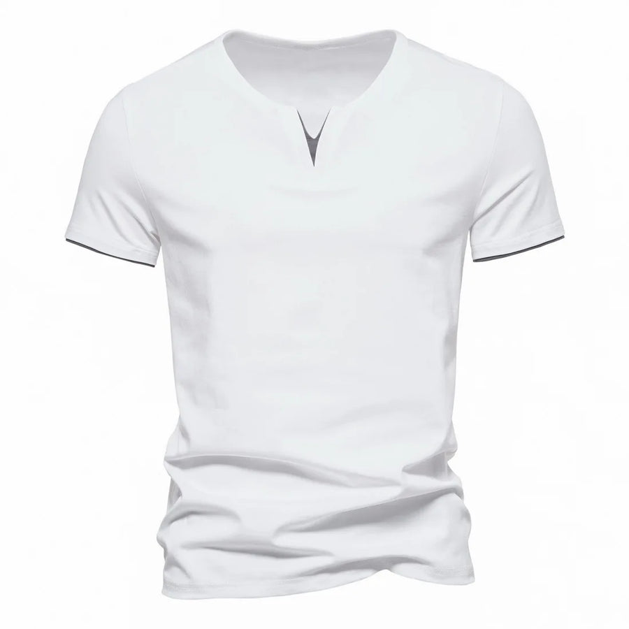 Noble Henley T-Shirts for Men Cotton Slim Fit