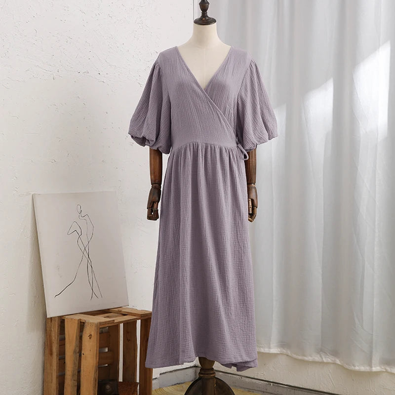 Long Dress For Women 100% Cotton