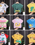 Colourful Summer T-Shirt For Kids 100% Cotton