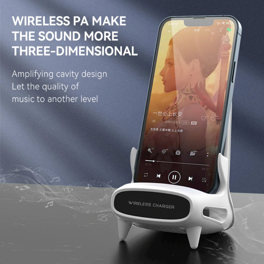 Multi-purpose Wireless Phone Charger for  iPhone, Samsung, Huawei