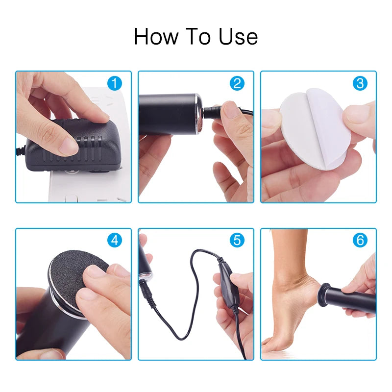 Electric Pedicure Tools For Foot Care