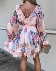 Women Summer Long Sleeve Dress