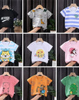 Colourful Summer T-Shirt For Kids 100% Cotton