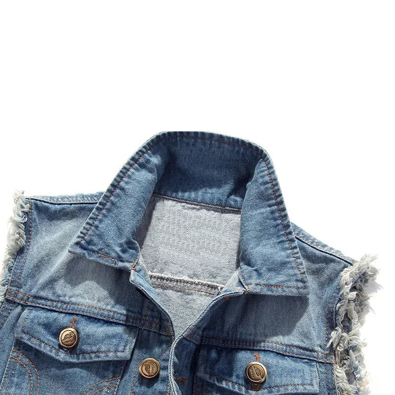 Denim Jacket Korean Style For Men