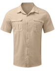 Men Short-Sleeved Shirts For Summer