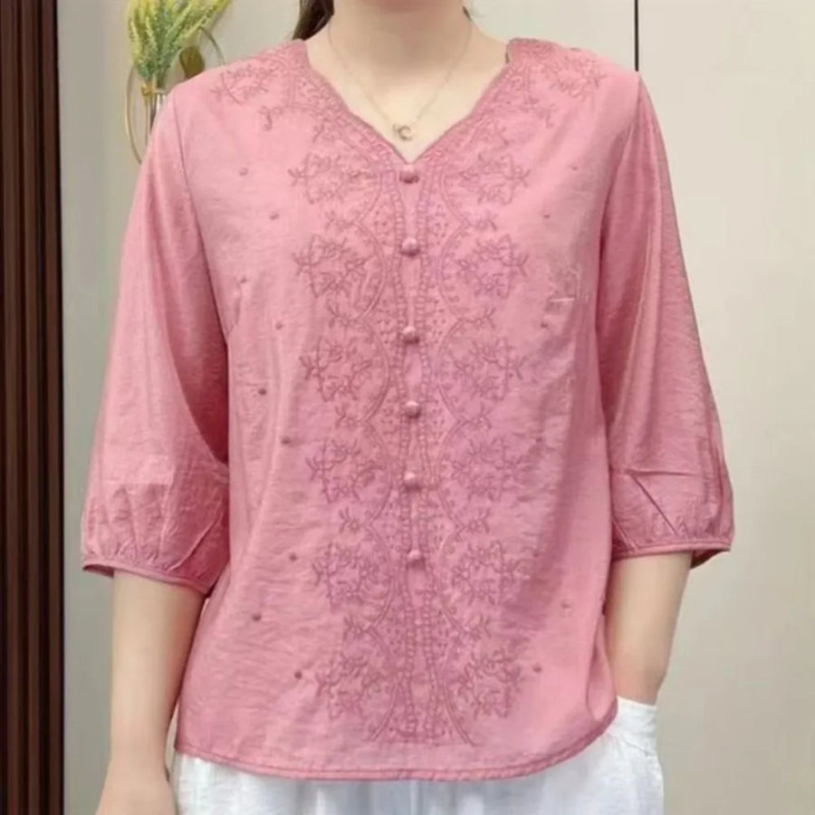 Stylish Embroidery Summer Cloth for Women