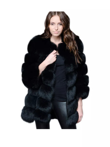 Lavish Fur Coat Women