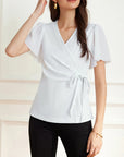 V-Neck Top Summer Wear For Ladies