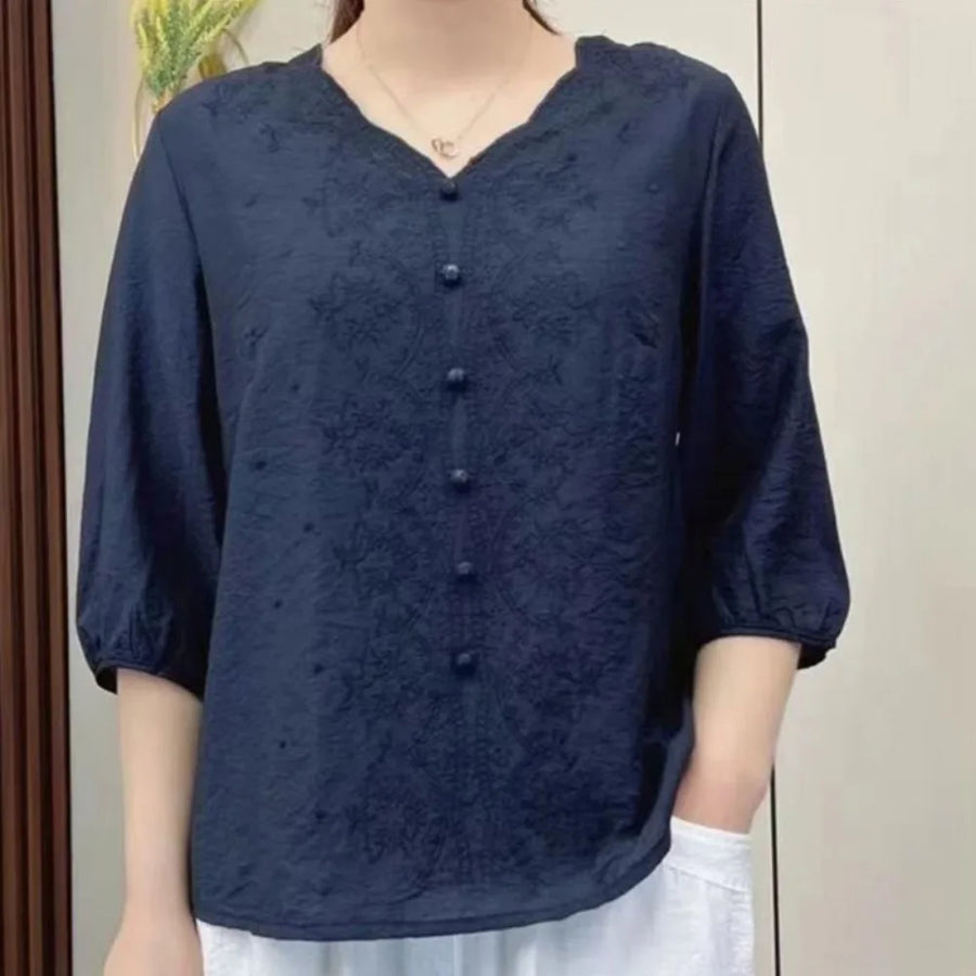 Stylish Embroidery Summer Cloth for Women