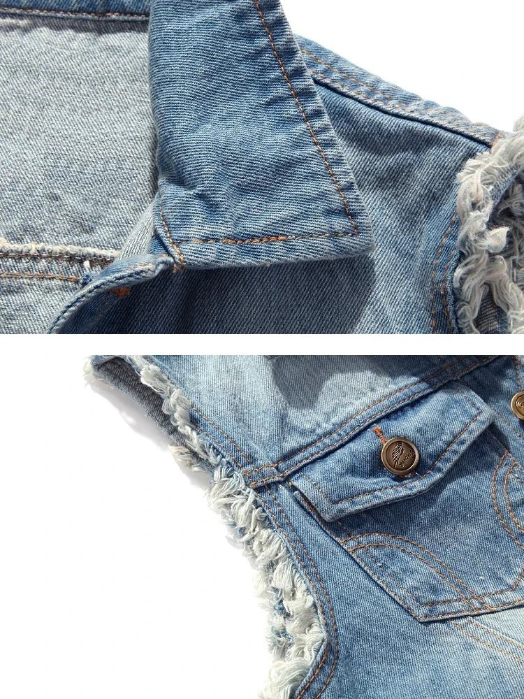 Denim Jacket Korean Style For Men