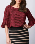 Stylish Tunic Blouse For Women 3/4 Sleeve