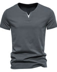 Noble Henley T-Shirts for Men Cotton Slim Fit