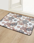 Bedroom Floor Doormat Coral Fleece for Kitchen