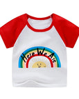 Colourful Summer T-Shirt For Kids 100% Cotton