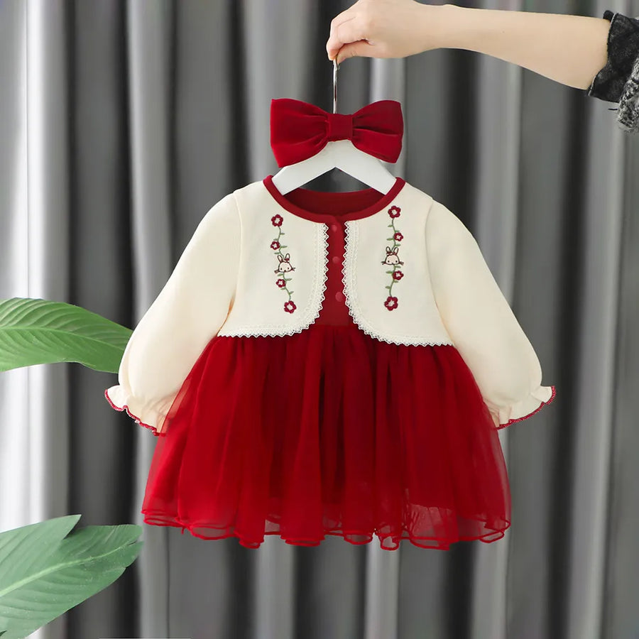 Girls Spring Autumn Fashion Dress