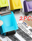 Stamp Roller ID Seal Smear Anti-Theft Protection