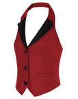 Unique Halterneck Waistcoat Vest For Ladies