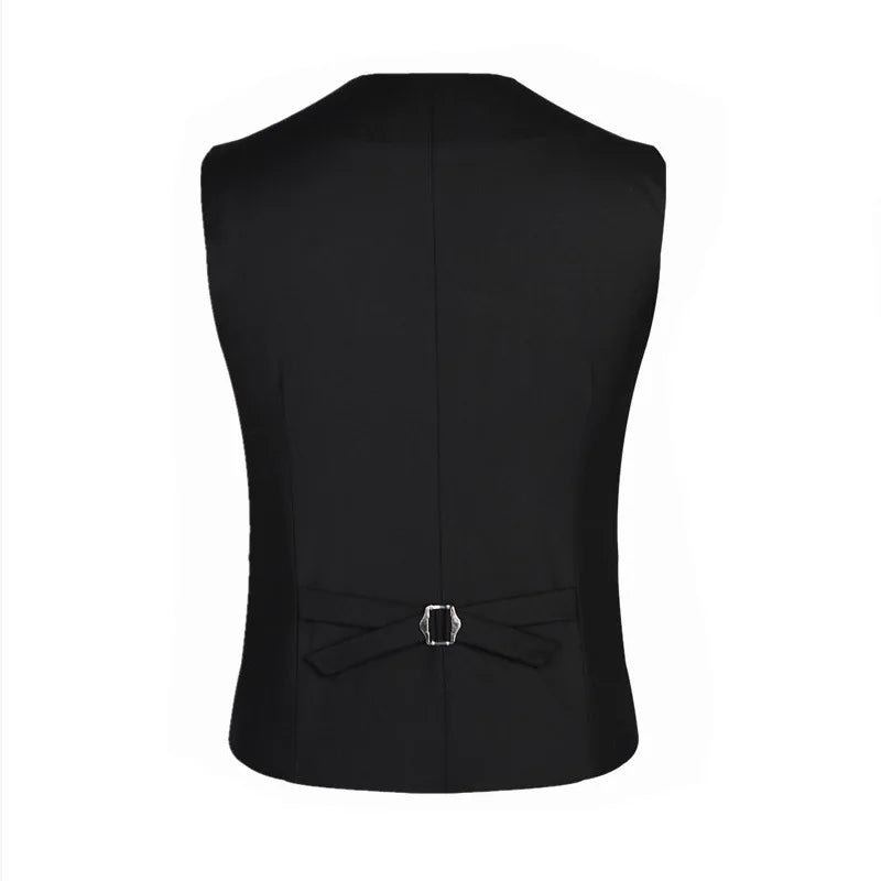 Slim Fit Dress Vests For Men