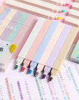 6Pcs/Set Color Soft-head Highlighter