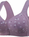 Comfortable Daisy Cotton Bra for Women