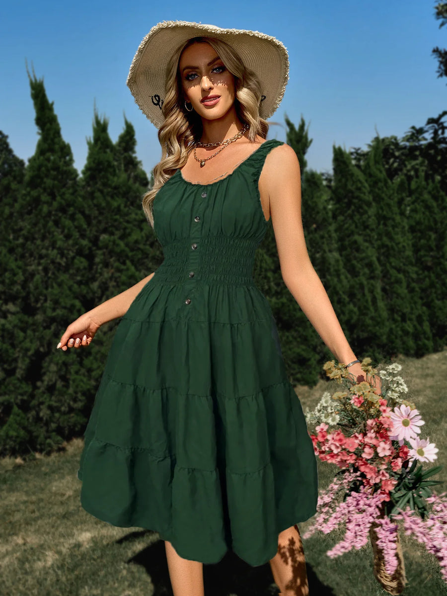 Sleeveless Dress For Ladies