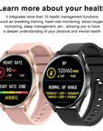 Elegant Smartwatch for Men Touch Bluetooth Sports Android IOS