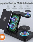 Wireless Charger Stand For iPhone and Samsung