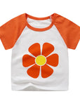 Colourful Summer T-Shirt For Kids 100% Cotton