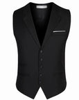 Slim Fit Dress Vests For Men