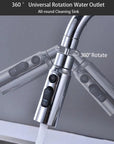 Stylish Faucet Extender 360° Universal Rotation for Kitchen Sink