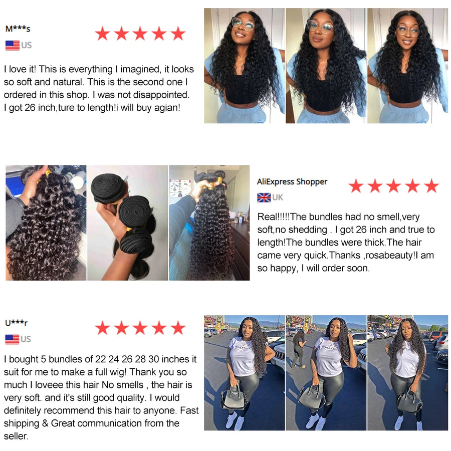 Quality Brazilian Hair 100% Natural and Curly